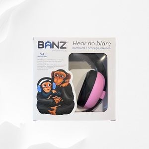 Baby Banz Baby Earmuffs - 0 to 2 Years - Pink